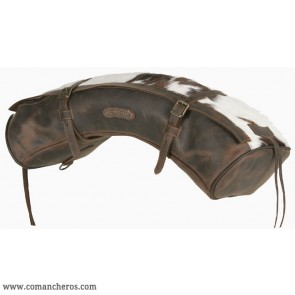 Half-moon shaped cantle bag for horse saddle 