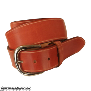 Red leather belt Ct06